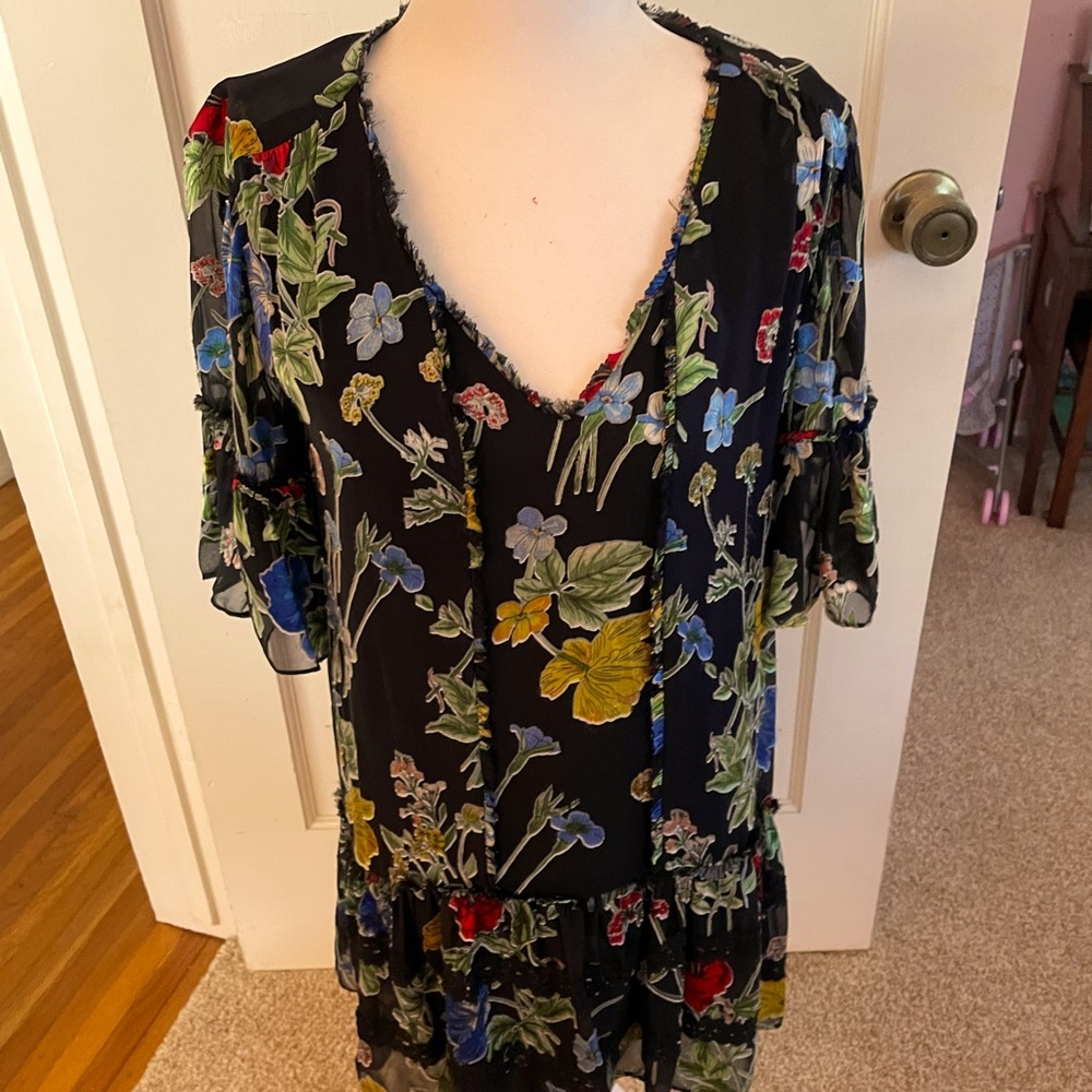 Alice and Olivia drop waist dress Sz XS